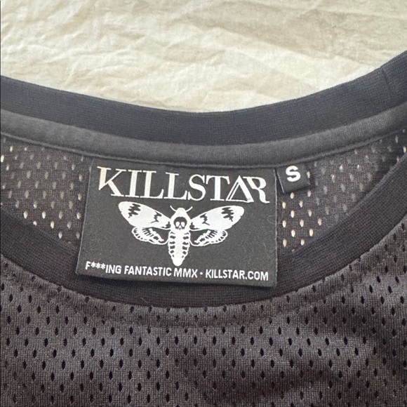 Killstar Black and White Statement Jersey Dress - Picture 6 of 10